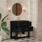 James Martin Vanities Lucian 36" Single Vanity, Carbon Oak, w/ 3 CM Phantome Eclos Widespread Top D704-V36-CBO-WPHT - alternate 3