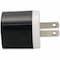 Add-On DUAL-PORT NEMA 1-15P MALE TO USB 2.0 A FEMALE 5V AT 1.5A WALL CHARGER 5V USAC2USB5V15A - alternate 5