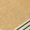 Homeroots 8' Gold Black And Beige Round Striped Washable Indoor Outdoor Area Rug 597219 - alternate 8