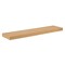 Homeroots 43in Natural Light Brown Wooden Floating Shelf 400831 - alternate 5