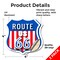 Signmission Route Us 66, 4 inch X 4 inch, Vinyl Decal, 2PK SHI-D-2PACK-4-480 - alternate 4