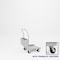 Pucel Drum Dolly Truck with Accessory Box, 25 in W x 25 in D x 12 in H, Gray DT-25-P - alternate 1
