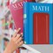 Acrimet Steel Metal Bookends for Shelves, Heavy Duty, for Large books, Red, 2PK 292.8 - alternate 7