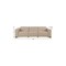 Homeroots 110" Beige Top Grain Leather Reclining Metal USB Sofa 720300 - alternate 7