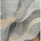 Homeroots 3' X 5' Gray Silver And Rust Abstract Washable Indoor Outdoor Area Rug 616754 - alternate 7