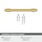 Amerock Destine 3-3/4 in 96 mm Center-to-Center Champagne Bronze Cabinet Pull BP36858CZ - alternate 5