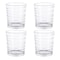 Gibson Home 4 Piece 13.5 Ounce Swirl Double Old-Fashioned Glassware Set 141402.04 - alternate 5