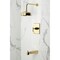 Kingston Brass Single-Handle Pressure Balanced Tub and Shower Faucet, Polished Brass KB6342CML - alternate 3