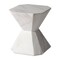 Leisuremod Azure 17 in Modern Round Fiberstone Side Table, Weather-Resistant, Fully Assembled AST17MW - alternate 7