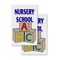 Signmission Nursery School, A-Frame & 2 Decals Installed, Heavy-Duty Plastic Frame SBHD-D-2436-Nursery School - alternate 5