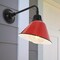 Jonathan Y Croydon 9.63" 1-Light Farmhouse Industrial Indoor/Outdoor Iron LED Gooseneck Arm Outdoor Sconce, Red JYL7612E - alternate 7