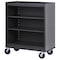 Sandusky Lee Mobile Welded Steel Bookcase, 36x18x36, Black BM20361836-09 - alternate 4