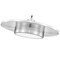 Z-Lite Ludo Brushed Nickel 1 Light Pendant 829P20-BN-LED - alternate 6