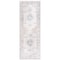 World Rug Gallery Vintage Bohemian Machine Washable Non Slip Runner Rug 2 ft 6 in x 7 ft Beige 6024BEIGE2X7 - alternate 8