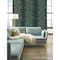 York Wallcoverings Vertical Blossoms Teal Metallic Wallpaper BR6224 - alternate 3