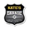 Signmission Nate's Garage I Can Fix Everything But Stupid, 12 Inch X 12 Inch, Aluminum Metal Sign SHI-A-12-490-NATE - alternate 1