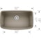 Blanco Valea Super Single Bowl, Truffle 441772 - alternate 3