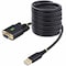 Startech.Com 10FT 3M USB TO NULL MODEM SERIAL ADAPTER CABLE, COM RETENTION, FTDI, USB-A TO DB9 RS232,  1P10FFCN-USB-SERIAL - alternate 1