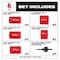 Milwaukee Tool 6 pc. DIAMOND MAX Hole Saw Set 49-56-5730 - alternate 15
