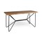 Homeroots 60" Brown and Black Writing Desk 380230 - alternate 9