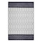 Homeroots 5' X 8' Gray Geometric Indoor Outdoor Area Rug 555588 - alternate 5