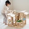 Plantoys Green Wooden Dollhouse With Furniture 7156 - alternate 6