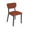Bfm Seating Hamilton Side Chair, Grade 3 Vinyl Seat & Back - Steel Frame - Sand Black Finish JS10C2018-2018SB - alternate 1
