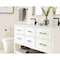 Amerock Carrione 3-3/4 in 96 mm Center-to-Center Marble Black/Black Bronze Cabinet Pull BP36648MBKBBR - alternate 4