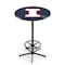 Holland Bar Stool Co 42" Black Illinois Pub Table L216B4236IlliniU - alternate 1