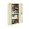 Hirsh Storage Cabinet, 66 in H, 30 in W, 15 in D, Putty, 4 Shelves 26146 - alternate 7