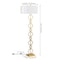 Jonathan Y Selina 64.5" Transitional Glam Iron Ogee Trellis LED Floor Lamp, Gold Painting JYL3073A - alternate 9