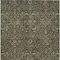 Homeroots 9' X 12' Emerald Brown And Red Floral Washable Indoor Outdoor Area Rug 604593 - alternate 8