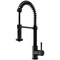 Vigo Edison 19inH Single-Handle Pull-Down Sprayer Kitchen Faucet in Matte Black VG02001MB - alternate 1