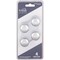 Hardware Resources KasaWare 1-3/16'' Dia. Polished Chrome Cabinet Knob, 4PK K778PC-4 - alternate 1