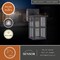 Vaxcel Maywood Outdoor Black Dusk to Dawn Wall Sconce with GFCI Outlet and Clear Glass Shade T0799 - alternate 4