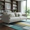 Homeroots 85" Beige Fabric Solid Wood Sofa 672575 - alternate 6