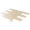 Apollo Tile Lace White 11.8 in x 11.8 in Glass Glossy Floor and Wall Mosaic Tile 4.83 sqft/case, 5PK APLC8802A - alternate 8