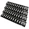 Mytee Products 2ft E-Track Horizontal Galvanized Black Powder Coated, Steel for Carg..., 4PK ETKH2-BLK-USx4 - alternate 1
