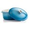 Megachef 7 Quarts Oval Enameled Cast Iron Casserole in Blue MG-CO33AB - alternate 8