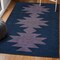 Jonathan Y Chayton Minimalist Geometric Non-Slip Machine-Washable Navy/Purple 5 ft. x 8 ft. Area Rug WSH110F-5 - alternate 5