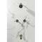 Kingston Brass Double-Handle Tub and Shower Faucet, Antique Brass KBX8143KPS - alternate 3