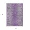 Homeroots 10' X 14' Plum Purple And Silver Oriental Washable Indoor Outdoor Area Rug 588839 - alternate 8