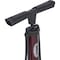 Bell Sports Zephyr 550 Steel Bicycle Floor Pump Maroon 7162692 - alternate 6