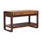 Homeroots 32in Brown Solid Wood Storage Bench With Cabinet 718235 - alternate 5