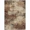Homeroots 3' X 5' Brown And Beige Abstract Washable Indoor Outdoor Area Rug 630615 - alternate 5