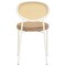 Leisuremod Euston Dining Chair with Velvet Seat and White Steel Frame in Brown ECW17BR - alternate 6