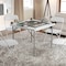 Flash Furniture Silas 34.5 in Square 4-Player White Folding Card Game Table, Gray Playing Surface and Cup Holders DAD-MJZ-88-WHGY-GG - alternate 8
