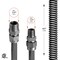 Flextron Gas Line Hose 5/8'' O.D. x 60'' Length 1/2" x 3/4" MIP Fittings, Stainless Steel Flexible Connector FTGC-SS12-60K - alternate 5