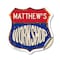 Signmission Matthew's Workshop, 18 Inch X 18 Inch, Vinyl Decal SHI-D-18-489-MATTHEW - alternate 1