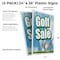 Signmission Golf Sale, Plastic Signs Only 24 Inch x 36 Inch, Corrugated Plastic, 2PK CSB-2436-2PACK-Golf Sale - alternate 2
